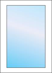 Окно 800 * 1400 глухое панорамное. Цена. Профиль Proline 70 от Века.