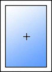 Окно 800 * 1400 глухое, панорамное. Цена. Профиль WHS 60 от Века.